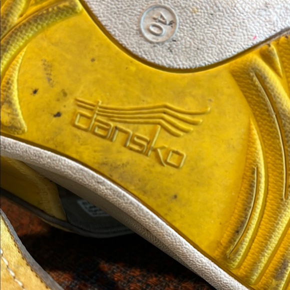 Dansko Yellow Sandals - Picture 3 of 3